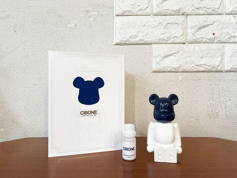 メディコムトイ MEDICOM TOY × シボネ CIBONE ベアブリック BE＠RBRICK アロマオーナメント No.0 CIBONE LIMITED COLOR 2020年発売 未使用品 ◎