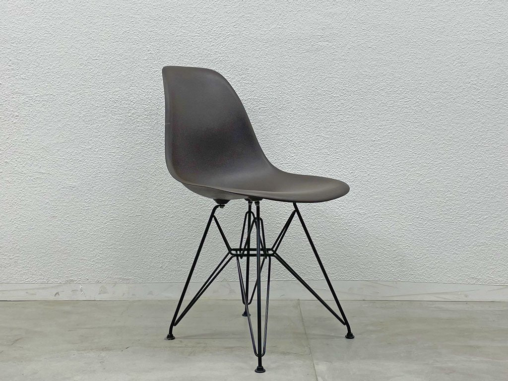 ハーマンミラー Herman Miller サイドシェルチェア DSR エッフェルベース ポリプロピレン製 チョコレートブラウン C&R イームズ Eames ミッドセンチュリー 〓