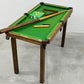 アバクロンビー＆フィッチ Abercrombie & Fitch ミニチュア ビリヤードテーブル Miniature Pool Table ボール キューセット アメリカン雑貨 〓