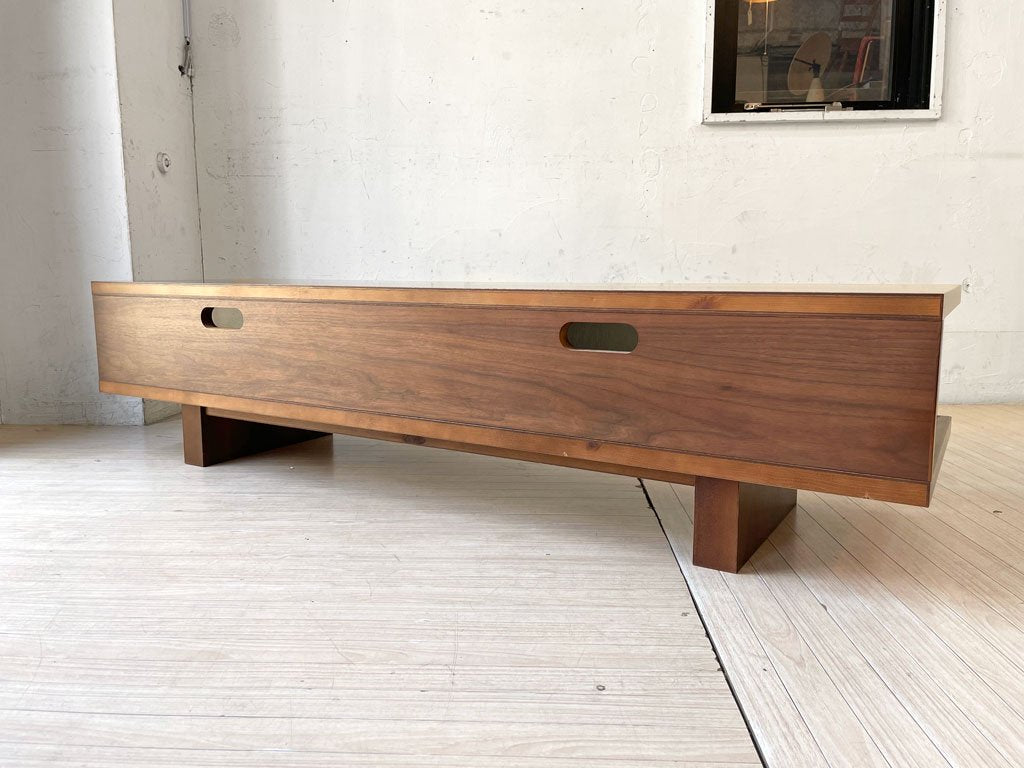 生松工芸 SEISYO FURNITURE コンフォートスタイル AVボード テレビボード ローボード ウォールナット 大川家具 福岡 モダンデザイン ★