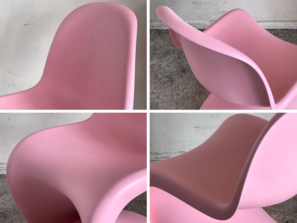 ヴィトラ vitra パントンジュニア Panton Junior ペールローズ ヴェルナー・パントン Panton スタッキング キッズチェア ミッドセンチュリー ■