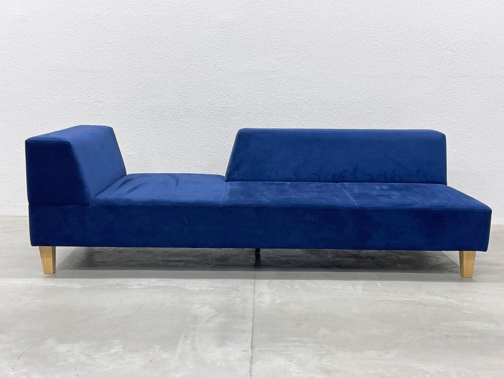 フランネルソファ FLANNEL ピヴォ 3シーター 片アームソファ PIVO ONE ARM SOFAソファ + オットマン モダンデザイン ソファ専門店 総額 約30万円 〓