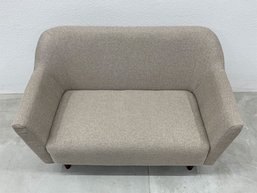 ビーカンパニー B-COMPANY R-SOFA 2Pソファ ファブリック チャコール 北欧スタイル 〓