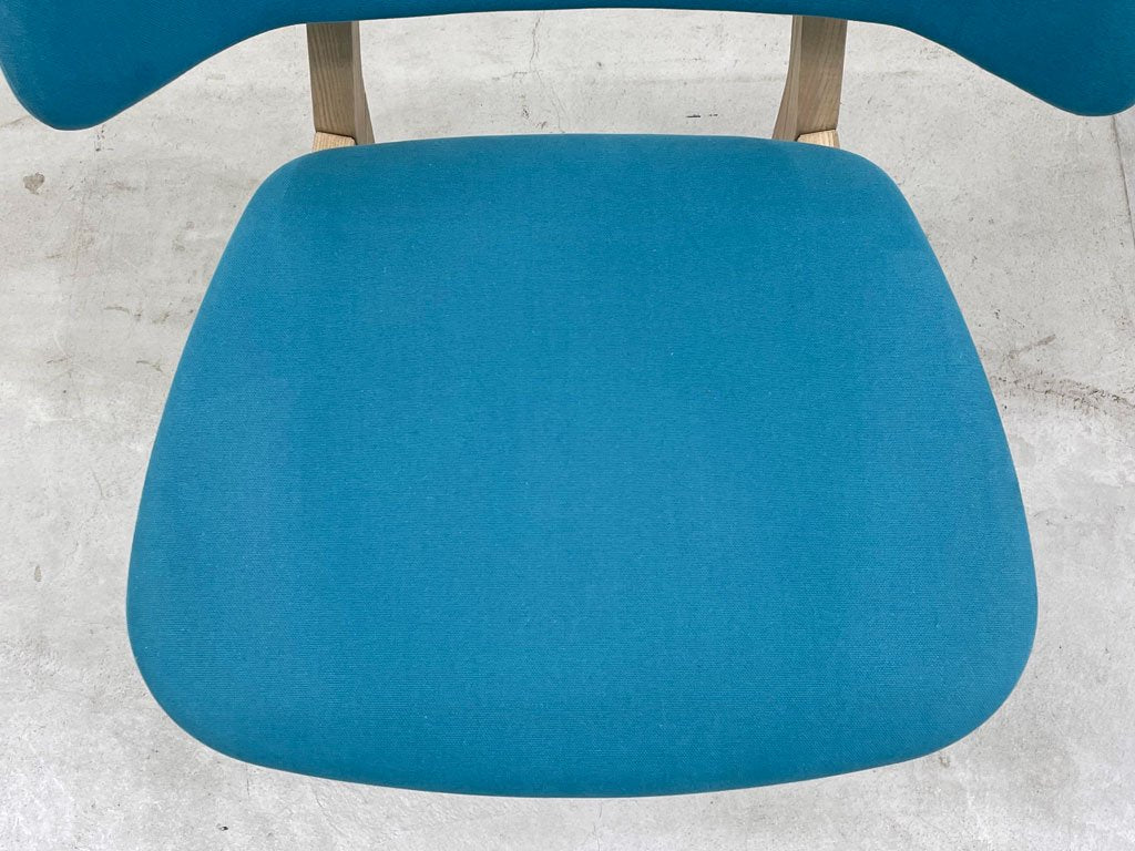 カリガリス Calligaris クレール Claire ダイニングチェア タモ材 アクアマリン Orlandini Design イタリア 北欧デザイン 参考価格51,591円 展示品相当 B 〓