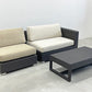 ワイスワイス WISE・WISE ミロ 片アームソファ MIRO SV-107M-R One Arm Sofa アルミ脚 プラスチックコード 屋外使用可能 展示品 定価 230,000円 〓