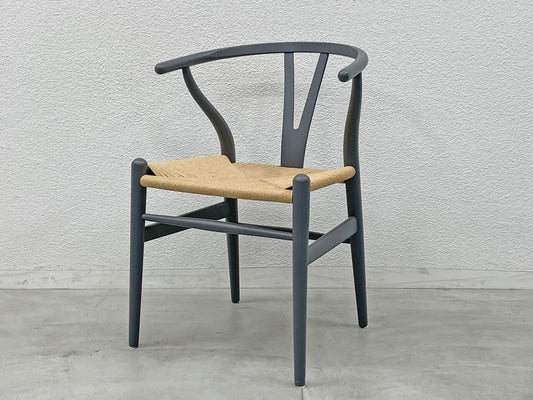 カールハンセン&サン Carl Hansen&Son Yチェア CH24 ハンス J.ウェグナー ラッカー塗装 ソフトグレー ビーチ材 北欧 デンマーク 〓