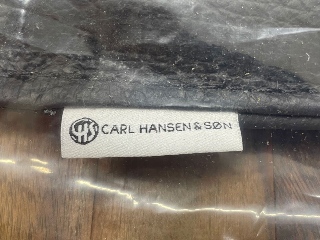 カールハンセン&サン Carl Hansen&Son CH24 Yチェア 専用チェアクッション レザー ブラック 〓