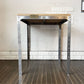 ミルズ MILLS ウッドデスク Wood desk スクエア W60cm オーク材天板×ステンレスフレーム ゴールドボルト インダストリアル 定価￥28,600- ◎