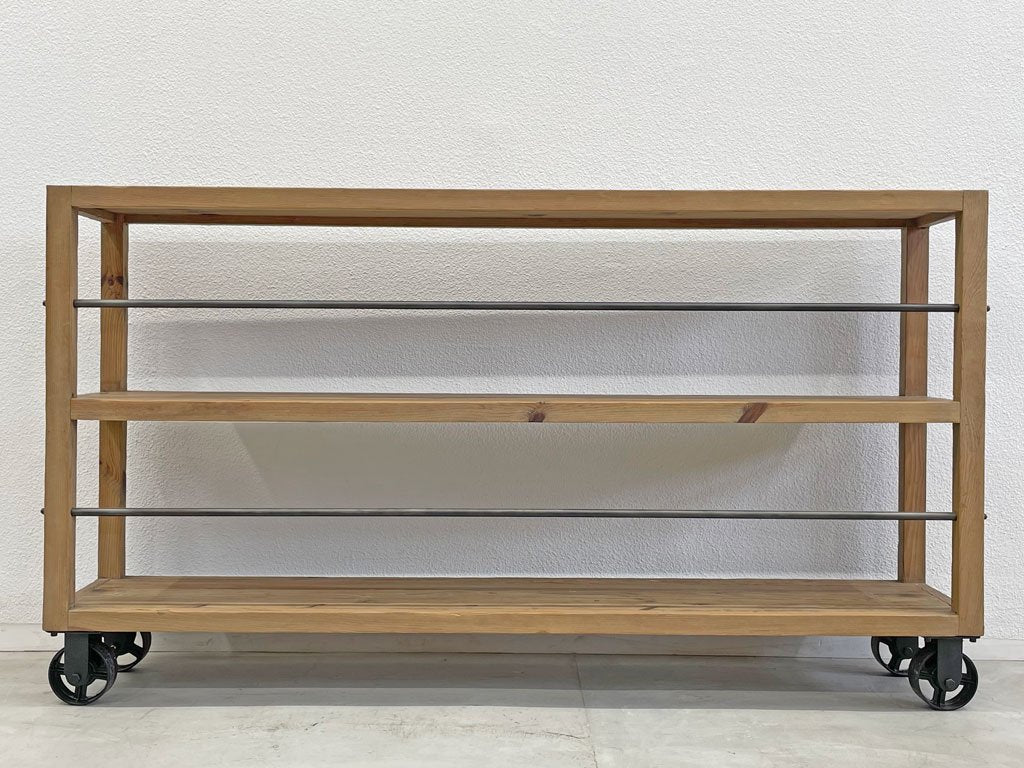 ダブルティー WTW ムート MUT シェルフ ワイド SHELF WIDE オールドパイン ビンテージスタイル 古材 インダストリアル 〓