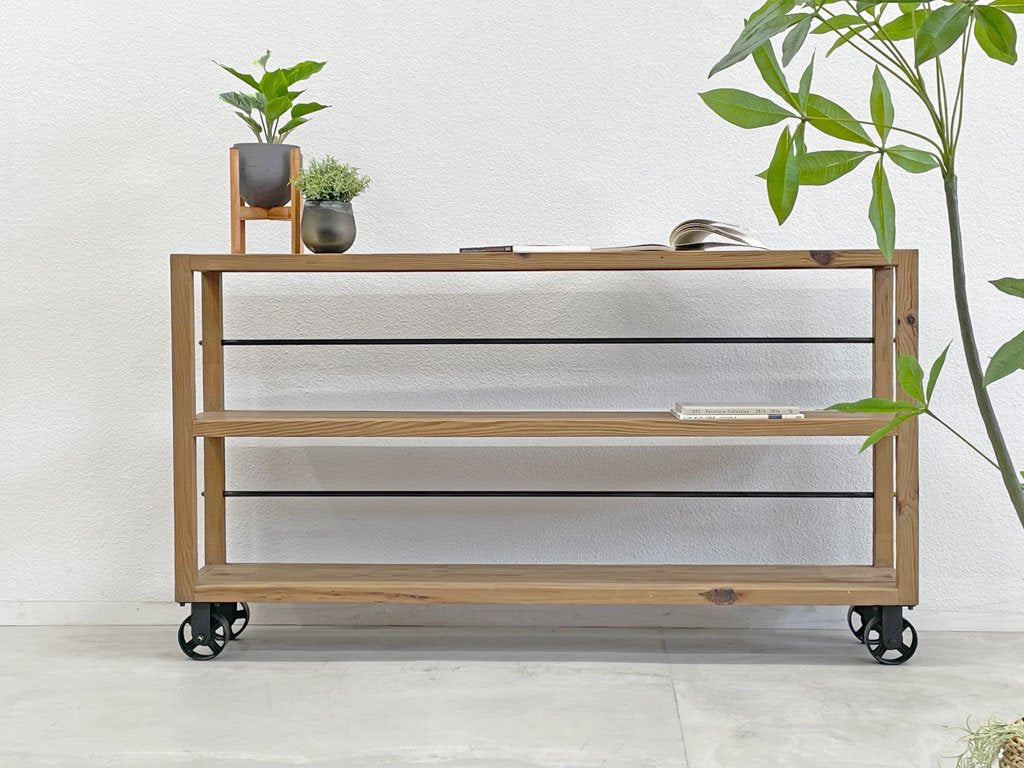 ダブルティー WTW ムート MUT シェルフ ワイド SHELF WIDE オールドパイン ビンテージスタイル 古材 インダストリアル 〓