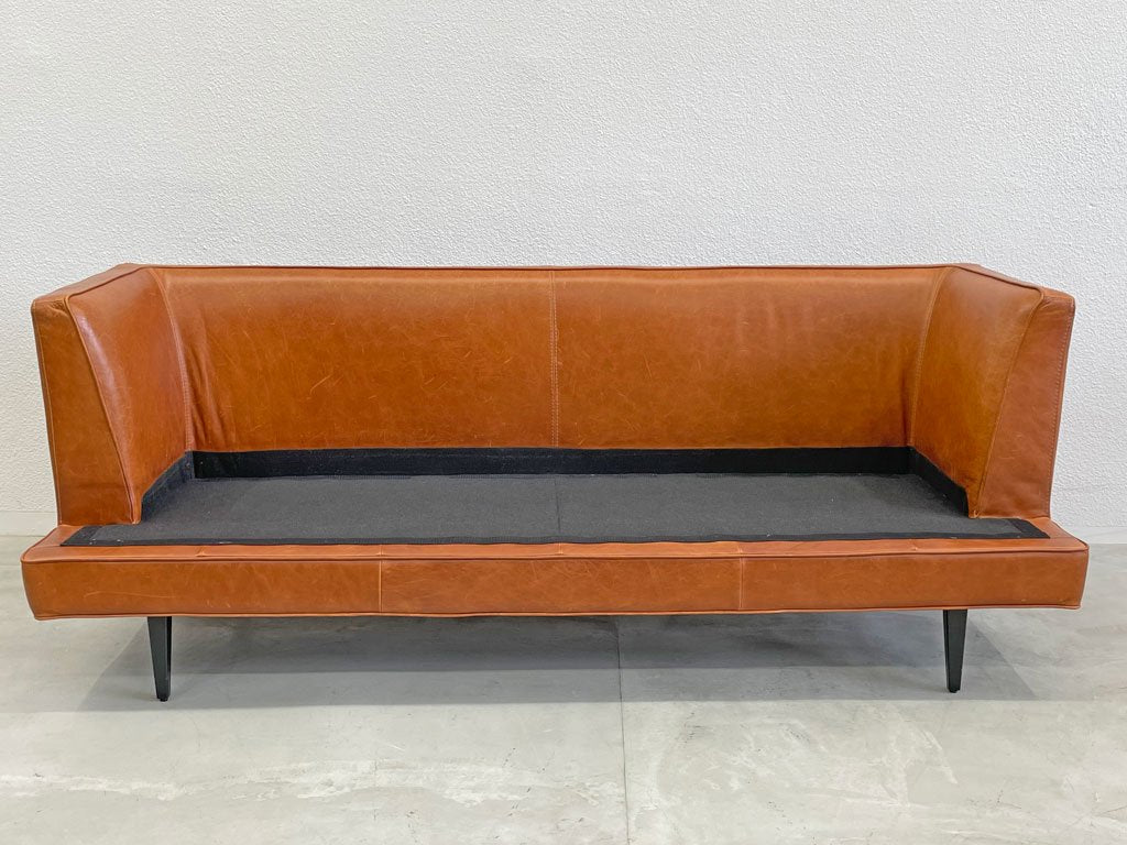 クラッシュゲート CRASH GATE タブーレザーワークス tabu Leather Worksグリム 3シーター ソファ  GRIM SOFA  本革×ヌバック 〓