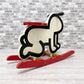 キース・へリング Keith Haring ビンテージ ロッキングホース 木馬 ラディアント・ベイビー Radiant Baby ●