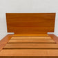 家具蔵 KAGURA モデルノ MODERNO チェリー無垢材 シングル ベッドフレーム 高さ調整可能な専用脚付 B 美品 〓