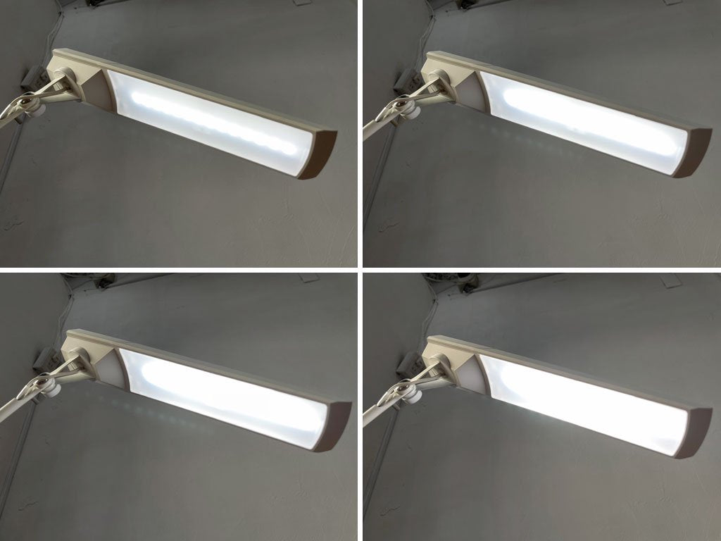 アクタスキッズ ACTUS KIDS LED D-LAMP A12 デスクランプ LEDランプ 調光 調色 クランプ式 ホワイト 廃番 ★