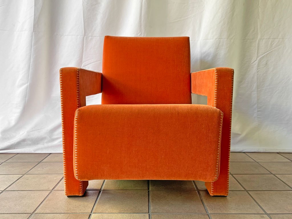 カッシーナイクスシー Cassina ixc. 637 ユトレヒト UTRECHT 1Pソファ ラウンジチェア ヘリット・トーマス・リートフェルト イタリア 定価￥715,000- ◇