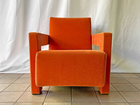 カッシーナイクスシー Cassina ixc. 637 ユトレヒト UTRECHT 1Pソファ ラウンジチェア ヘリット・トーマス・リートフェルト イタリア 定価￥715,000- ◇