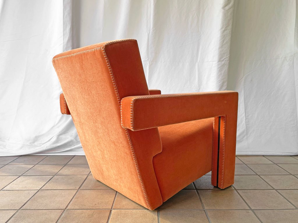 カッシーナイクスシー Cassina ixc. 637 ユトレヒト UTRECHT 1Pソファ ラウンジチェア ヘリット・トーマス・リートフェルト イタリア 定価￥715,000- ◇