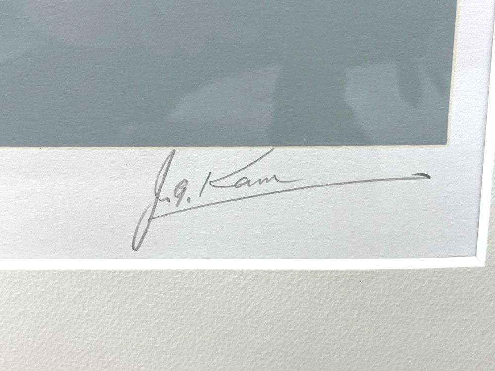 ジン・カム Jin・G・Kam バラード BALLAD リトグラフ 版画 128×92㎝ 額装品 AP 5/30 ●