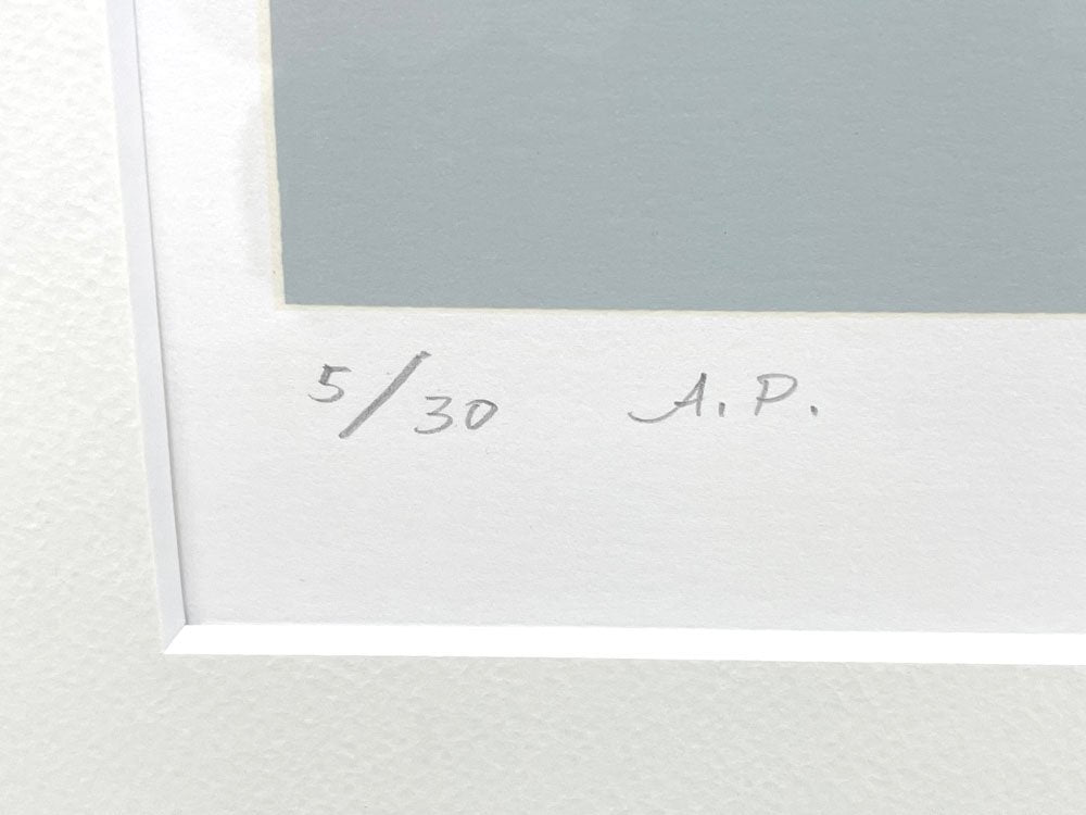 ジン・カム Jin・G・Kam バラード BALLAD リトグラフ 版画 128×92㎝ 額装品 AP 5/30 ●