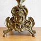 アンティークスタイル Antique Style キャンドルスタンド 燭台 真鍮 ゴールド イタリアンデザイン B ◇
