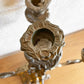 アンティークスタイル Antique Style キャンドルスタンド 燭台 真鍮 ゴールド イタリアンデザイン A ◇