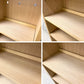 無印良品 MUJI タモ材 組み合わせて使える木製収納 ミドルタイプ スリム H175.5cm D21cm 本棚 ブックシェルフ ●