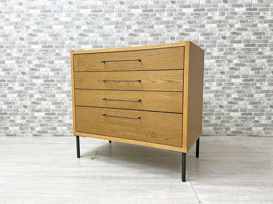 アデペシュ a.depeche カデル cadeal 4ドロワー 4drawer チェスト chest オーク材 オイル仕上げ 参考定価 : \53,900- ●