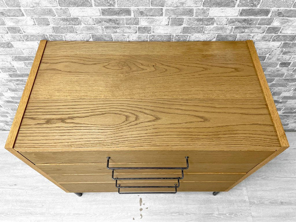 アデペシュ a.depeche カデル cadeal 4ドロワー 4drawer チェスト chest オーク材 オイル仕上げ 参考定価 : \53,900- ●