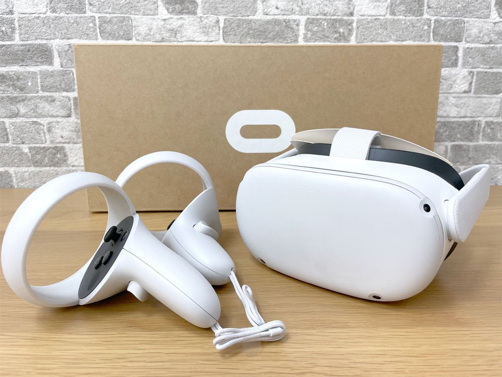 オキュラスクエスト 2 Oculus Quest 2 ワイヤレス オールインワン VR ヘッドセット 64GB 美品 Meta Quest 2 旧モデル ●