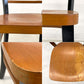 ビンテージ Vintage カフェチェア Cafe chair ビストロチェアモチーフ ダイニングチェア ナチュラル × ブラックペイント ヨーロピアンビンテージ 〓
