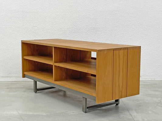 イデー IDEE プランクス PLANX 廃盤 SIDEBOARD2 AVボード W130 タモ材 無垢材 〓