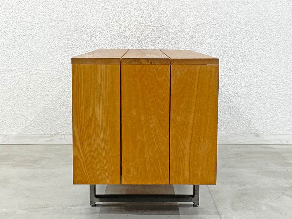 イデー IDEE プランクス PLANX 廃盤 SIDEBOARD2 AVボード W130 タモ材 無垢材 〓