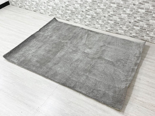 モモナチュラル MOMO Natural ORDER ACRYLIC RUG ラグ カーペット 絨毯 アクリル100％ 195×140cm グレー系 参考定価44,800円 ●