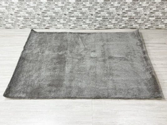 モモナチュラル MOMO Natural ORDER ACRYLIC RUG ラグ カーペット 絨毯 アクリル100％ 195×140cm グレー系 参考定価44,800円 ●