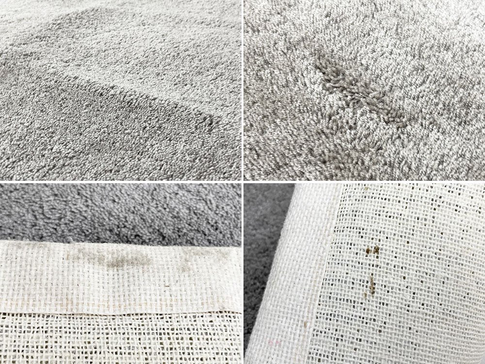 モモナチュラル MOMO Natural ORDER ACRYLIC RUG ラグ カーペット 絨毯 アクリル100％ 195×140cm グレー系 参考定価44,800円 ●