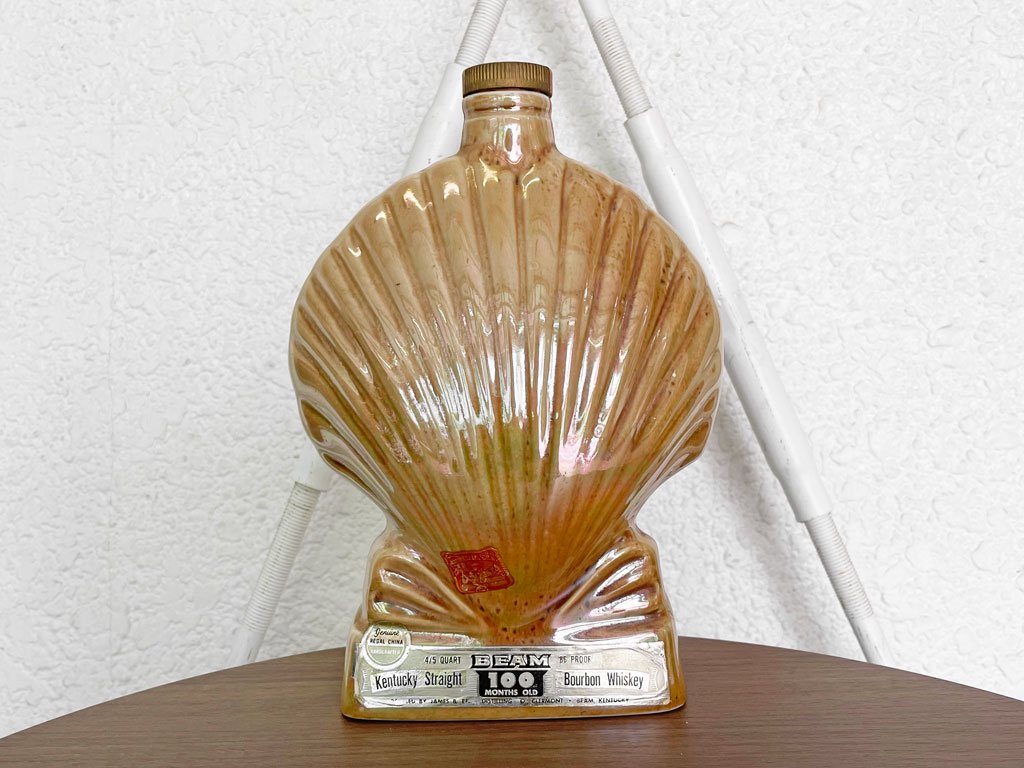 ジムビーム JIM BEAM ウイスキーボトル SEA SHELL 1968 USビンテージ アメリカ ◇