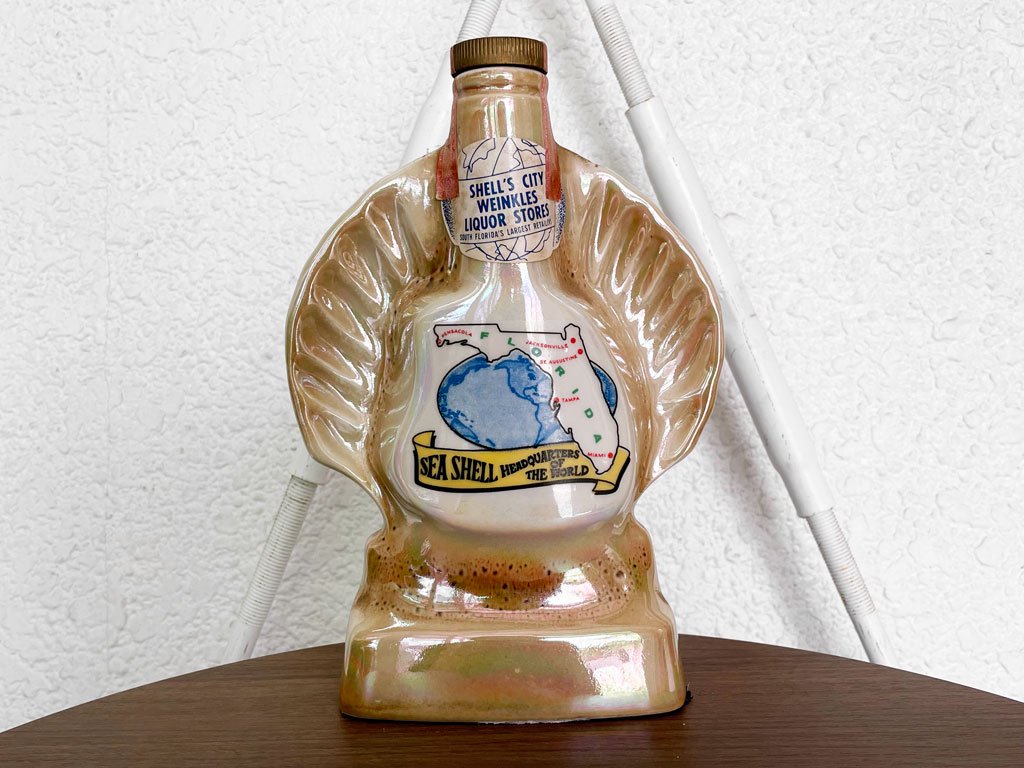 ジムビーム JIM BEAM ウイスキーボトル SEA SHELL 1968 USビンテージ アメリカ ◇