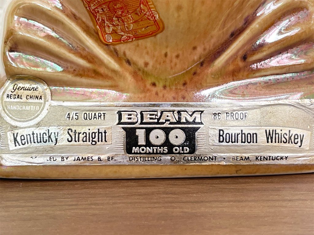 ジムビーム JIM BEAM ウイスキーボトル SEA SHELL 1968 USビンテージ アメリカ ◇