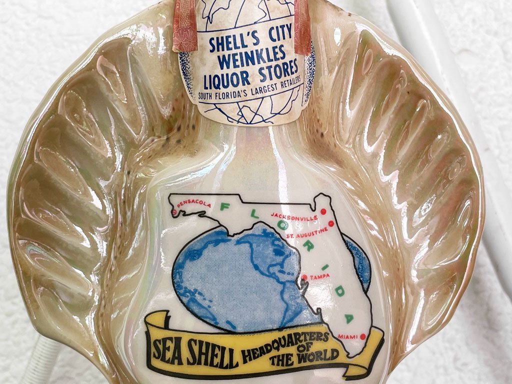 ジムビーム JIM BEAM ウイスキーボトル SEA SHELL 1968 USビンテージ アメリカ ◇