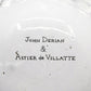 アスティエ・ド・ヴィラット Astier de Villatte ジョン・デリアン JOHN DERIAN ローズ Rose ソーサー 13.5cm 小皿 フランス シャビーシック ●