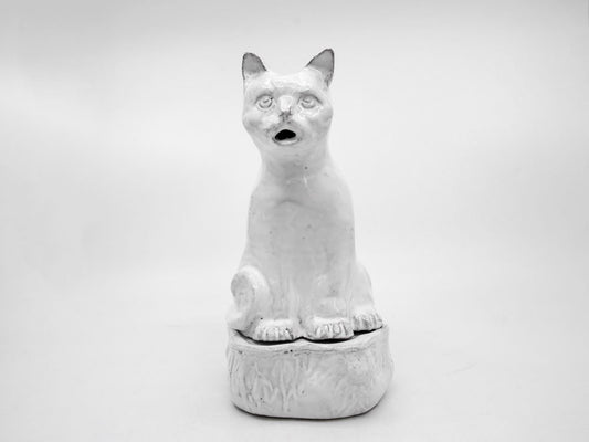 アスティエ・ド・ヴィラット Astier de Villatte セツコ コレクション Setsuko collection 猫のインセンスバーナー お香立て フランス シャビーシック ●