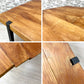 ディーボディ d-Bodhi セレベス ダイニングテーブル CELEBES DINING TABLE チーク古材 アイアン W161.5 インダストリアル 定価￥140,800- ●