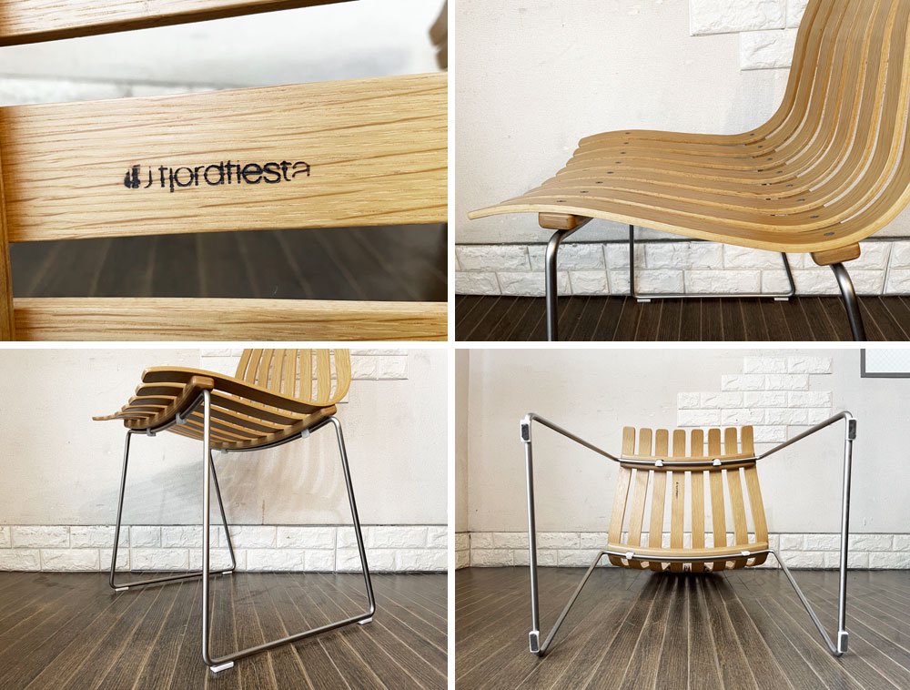 フィヨルドフィエスタ FIJORDFIESTA スカンディアプリンスチェア Scandia Prince Chair オーク材 ハンス・ブラットルゥ ノルウェー 北欧家具 ◎