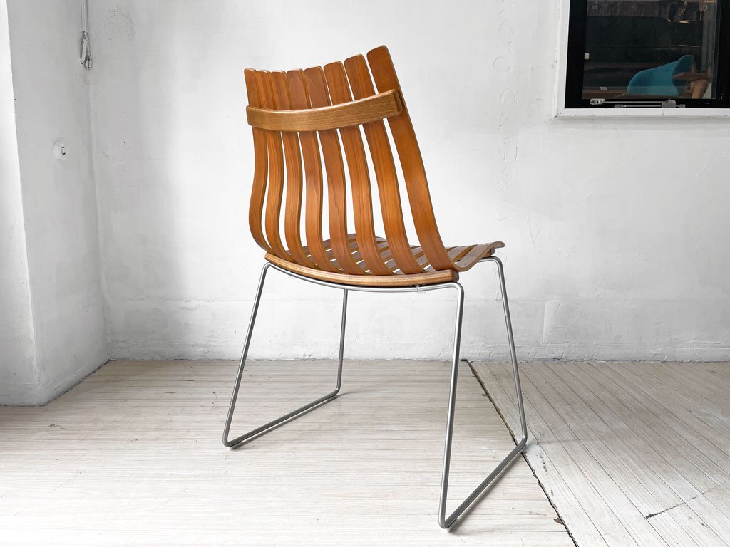 フィヨルドフィエスタ FIJORDFIESTA スカンディアジュニアチェア Scandia Junior Chair ウォールナット材 ハンス・ブラットルゥ ノルウェー 参考価格 \168,300-★