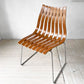 フィヨルドフィエスタ FIJORDFIESTA スカンディアジュニアチェア Scandia Junior Chair ウォールナット材 ハンス・ブラットルゥ ノルウェー 参考価格 \168,300-★
