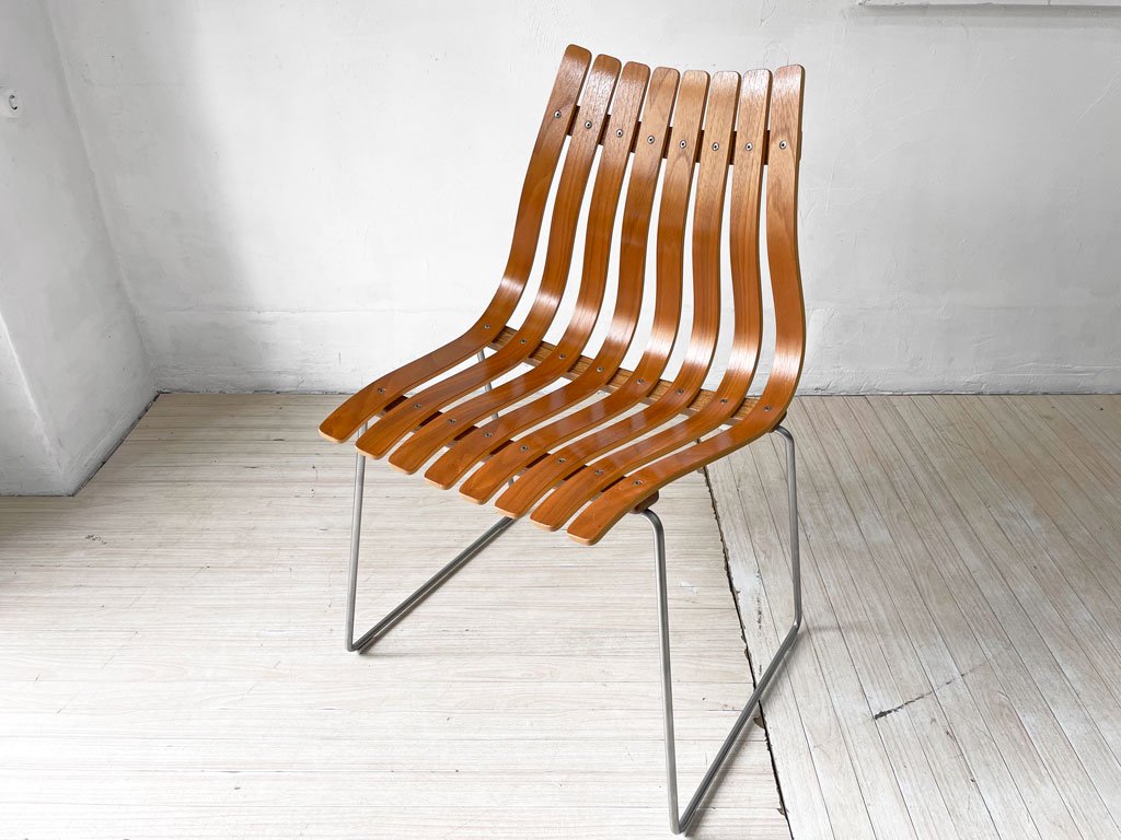 フィヨルドフィエスタ FIJORDFIESTA スカンディアジュニアチェア Scandia Junior Chair ウォールナット材 ハンス・ブラットルゥ ノルウェー 参考価格 \168,300-★