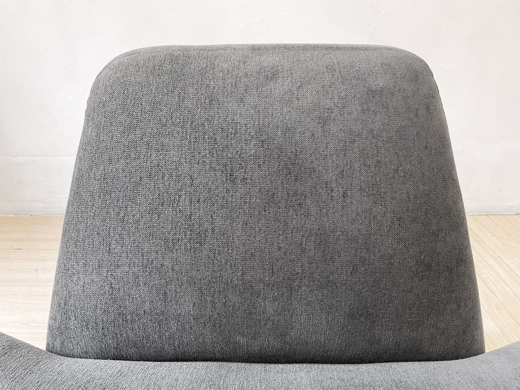 イデー IDEE アーオ ソファ AO SOFA 1Pソファ パーソナルチェア ファブリック チャコール オーク材 岡嶌要  ★