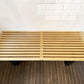 ハーマンミラー Herman Miller プラットフォームベンチ Platform Bench メープル材 W122cm ジョージネルソン ミッドセンチュリー 定価￥240,900- ◎