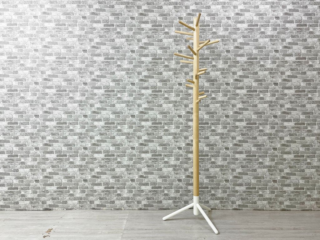 アルテック artek 160 コートハンガー 160 CLOTHES TREE ハンガーラック アンナ・マイヤ・ヤーティネン バーチ材 ミッドセンチュリー 北欧家具 定価136,400円 ●