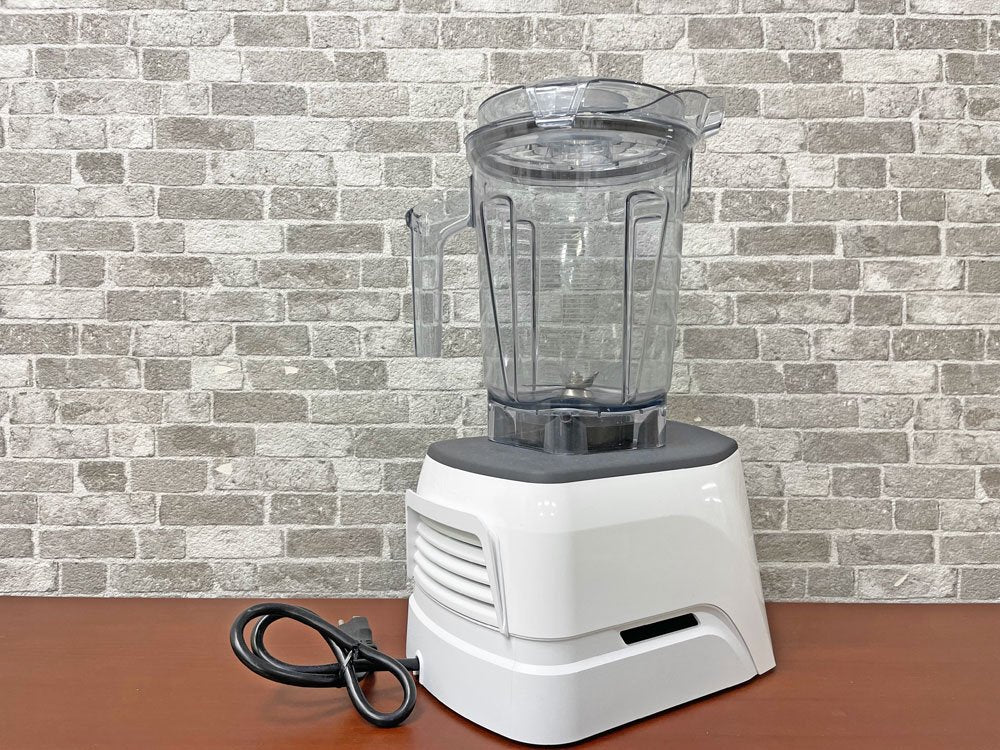 バイタミックス Vitamix アセントシリーズ A3500 ブレンダー ミキサー スムージー ジューサー コンテナ容量 2.0L ホワイト レシピ本付き ●